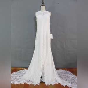 Lace wedding dress
